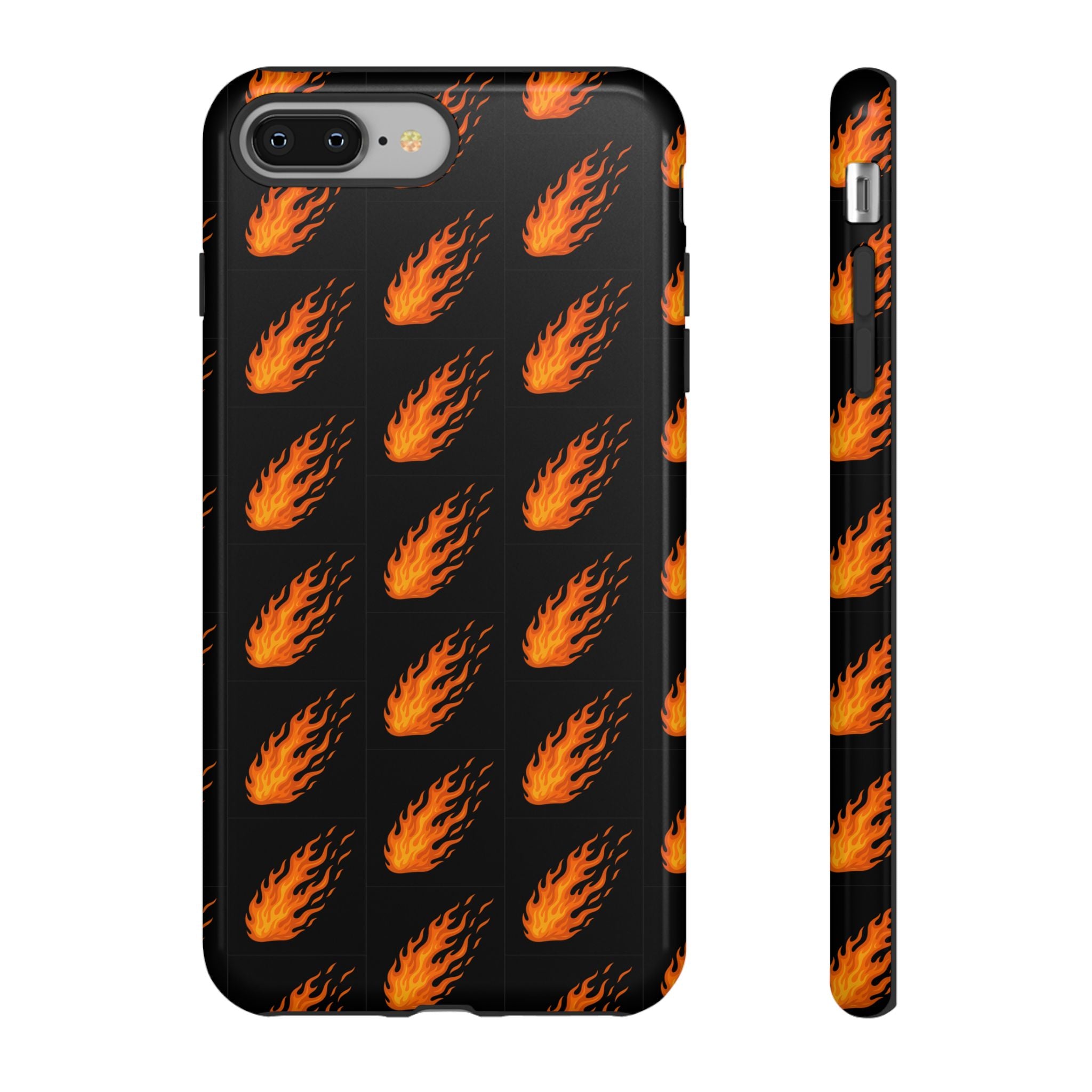 Flame Pattern Phone Case | Tough Cases for Adventurers, Gifts for Fire Lovers, Unique Cellphone Covers, Birthday Accessories, Cool [...]