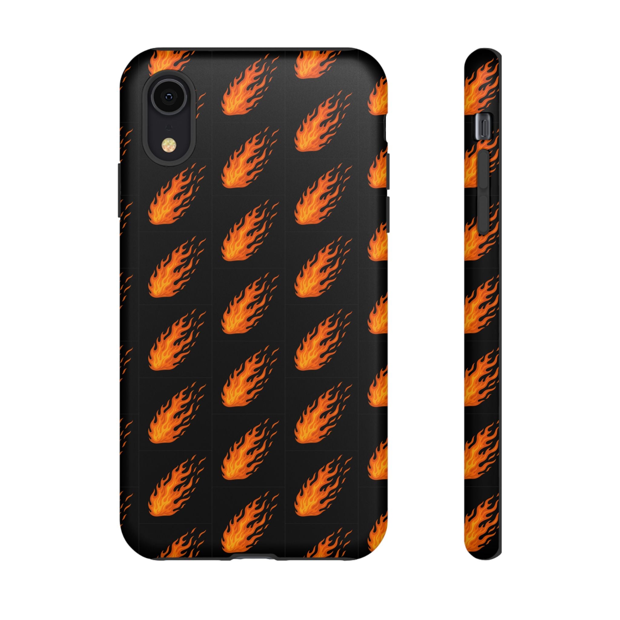 Flame Pattern Phone Case | Tough Cases for Adventurers, Gifts for Fire Lovers, Unique Cellphone Covers, Birthday Accessories, Cool [...]