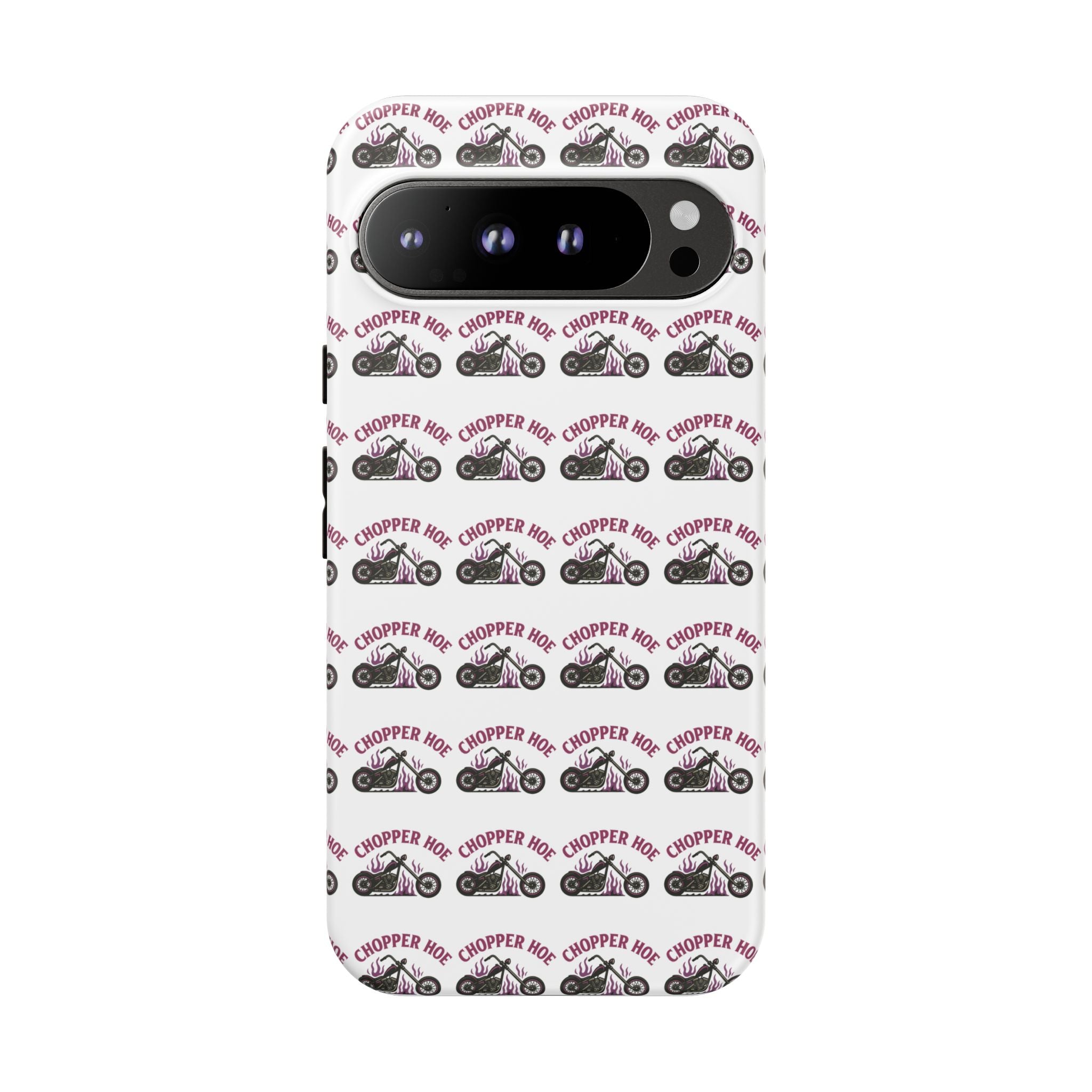 Chopper Hoe Phone Case, Tough Cases for Motorcycle Lovers, Biker Gifts, Custom Phone Cover, Cool Accessory for Him/Her