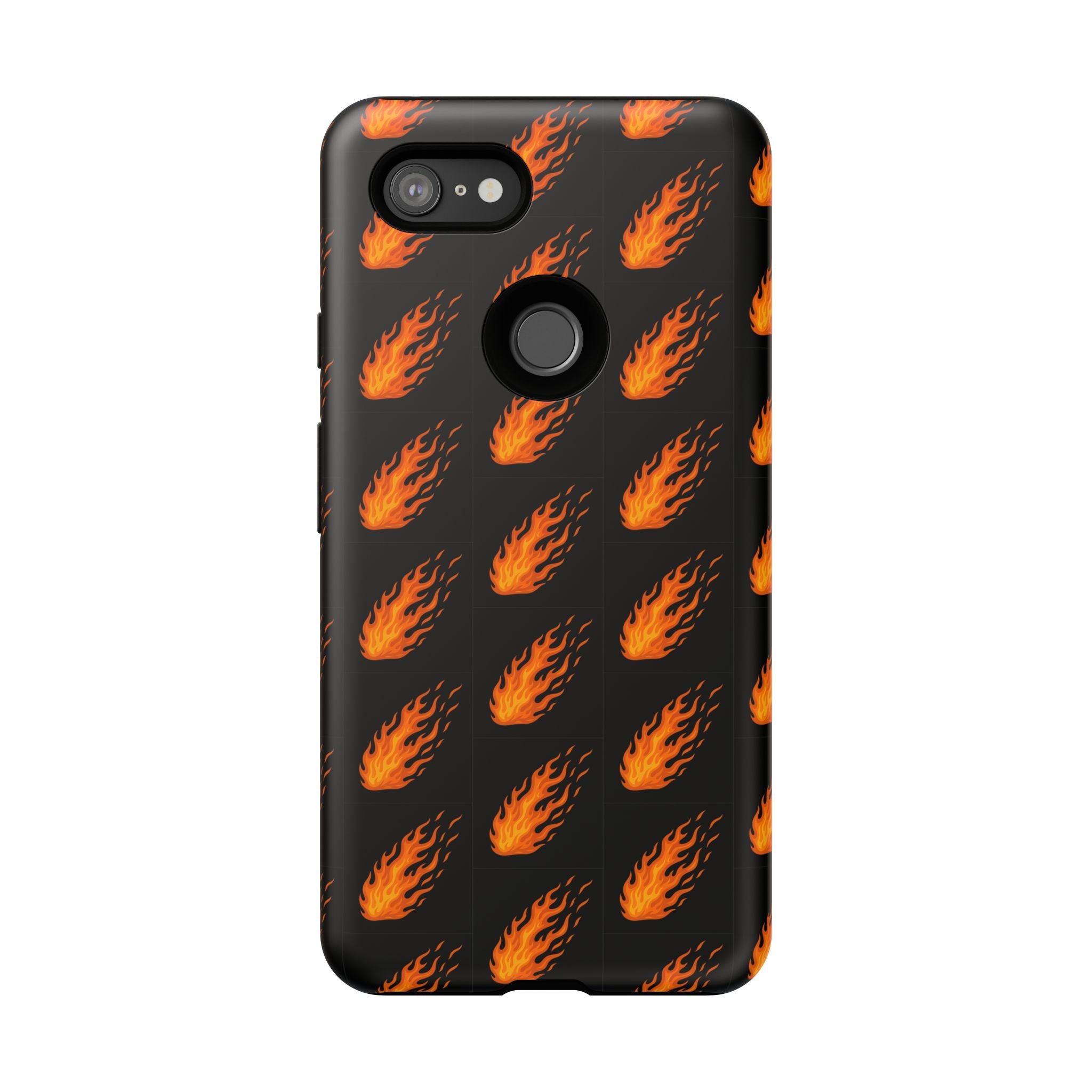 Flame Pattern Phone Case | Tough Cases for Adventurers, Gifts for Fire Lovers, Unique Cellphone Covers, Birthday Accessories, Cool [...]