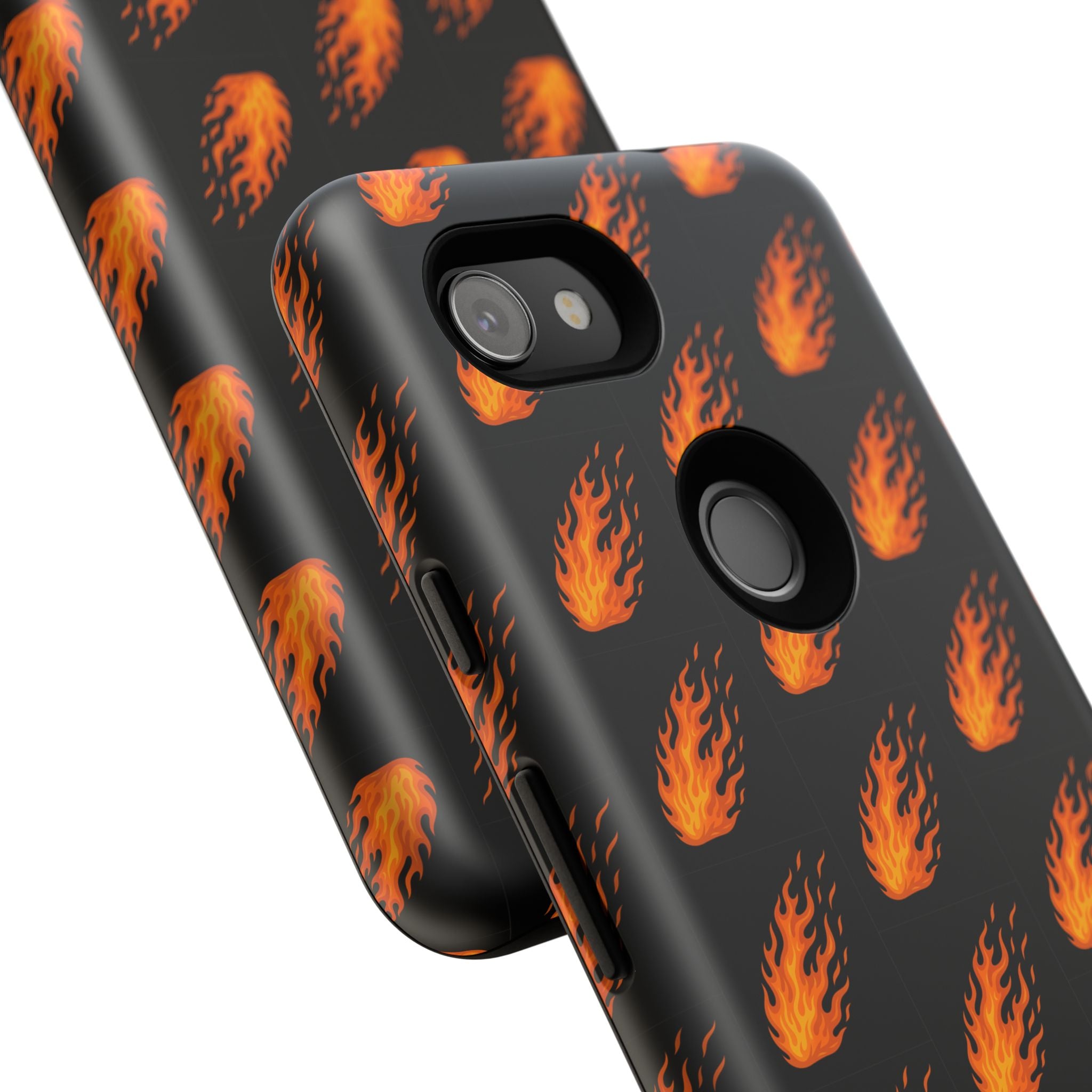 Flame Pattern Phone Case | Tough Cases for Adventurers, Gifts for Fire Lovers, Unique Cellphone Covers, Birthday Accessories, Cool [...]