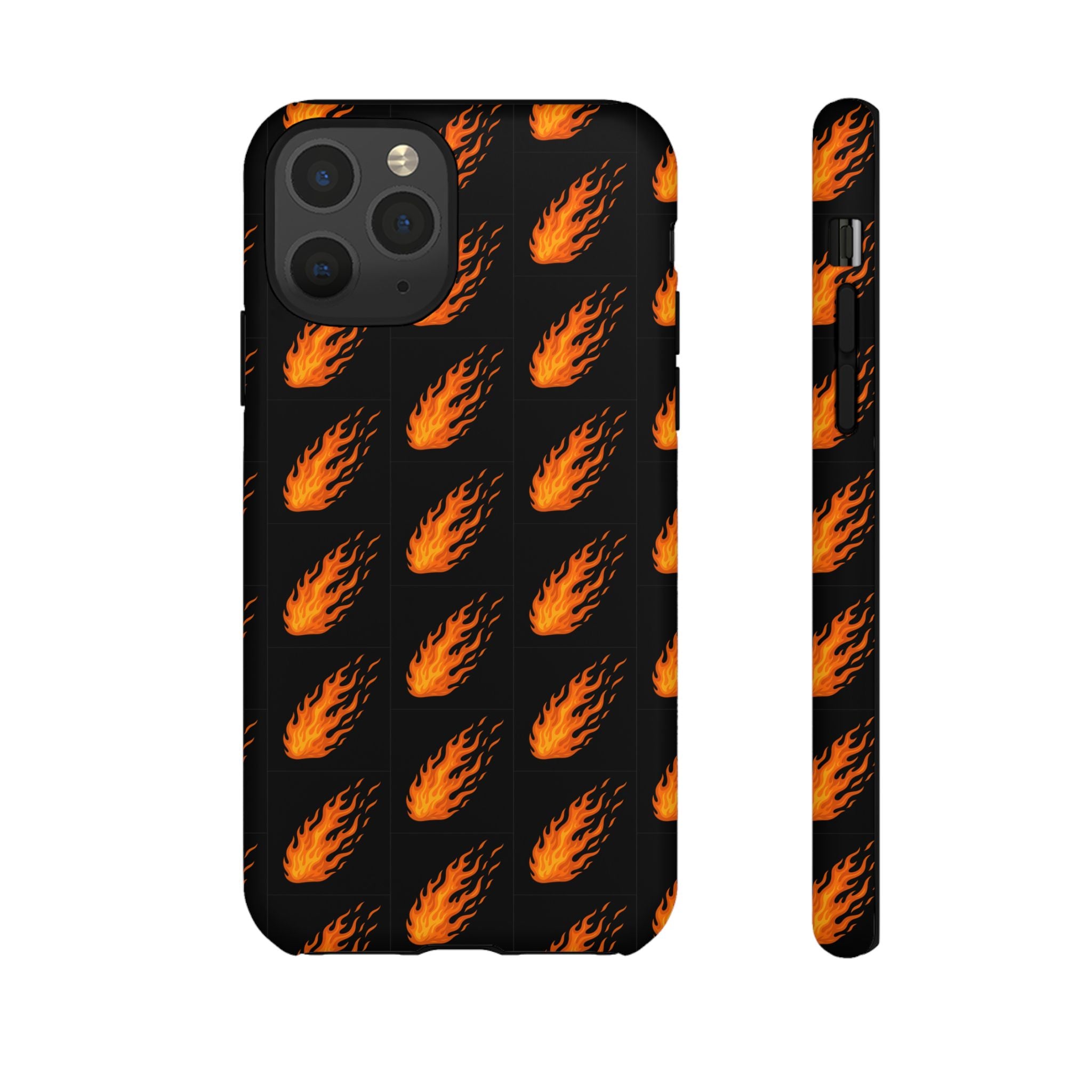 Flame Pattern Phone Case | Tough Cases for Adventurers, Gifts for Fire Lovers, Unique Cellphone Covers, Birthday Accessories, Cool [...]