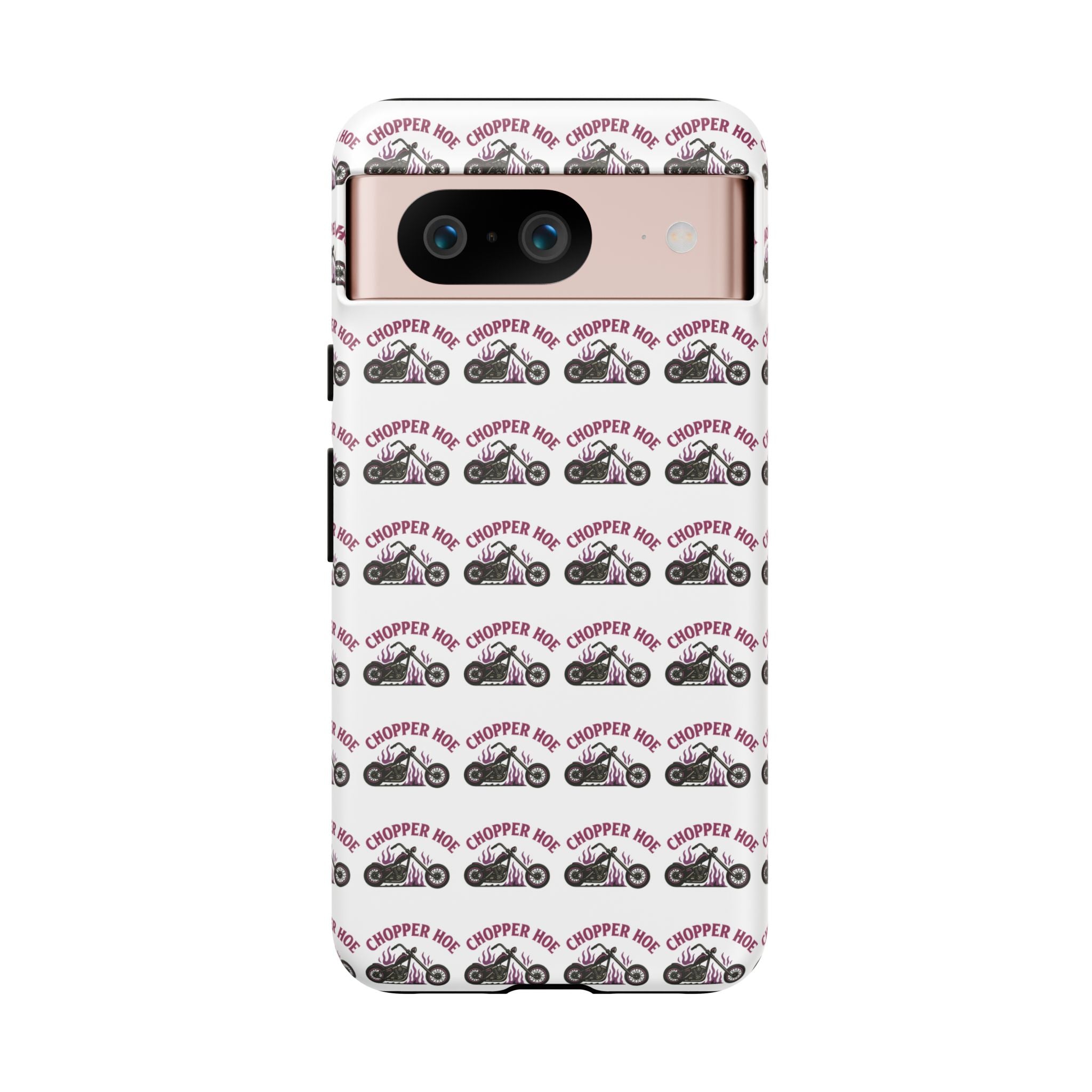 Chopper Hoe Phone Case, Tough Cases for Motorcycle Lovers, Biker Gifts, Custom Phone Cover, Cool Accessory for Him/Her