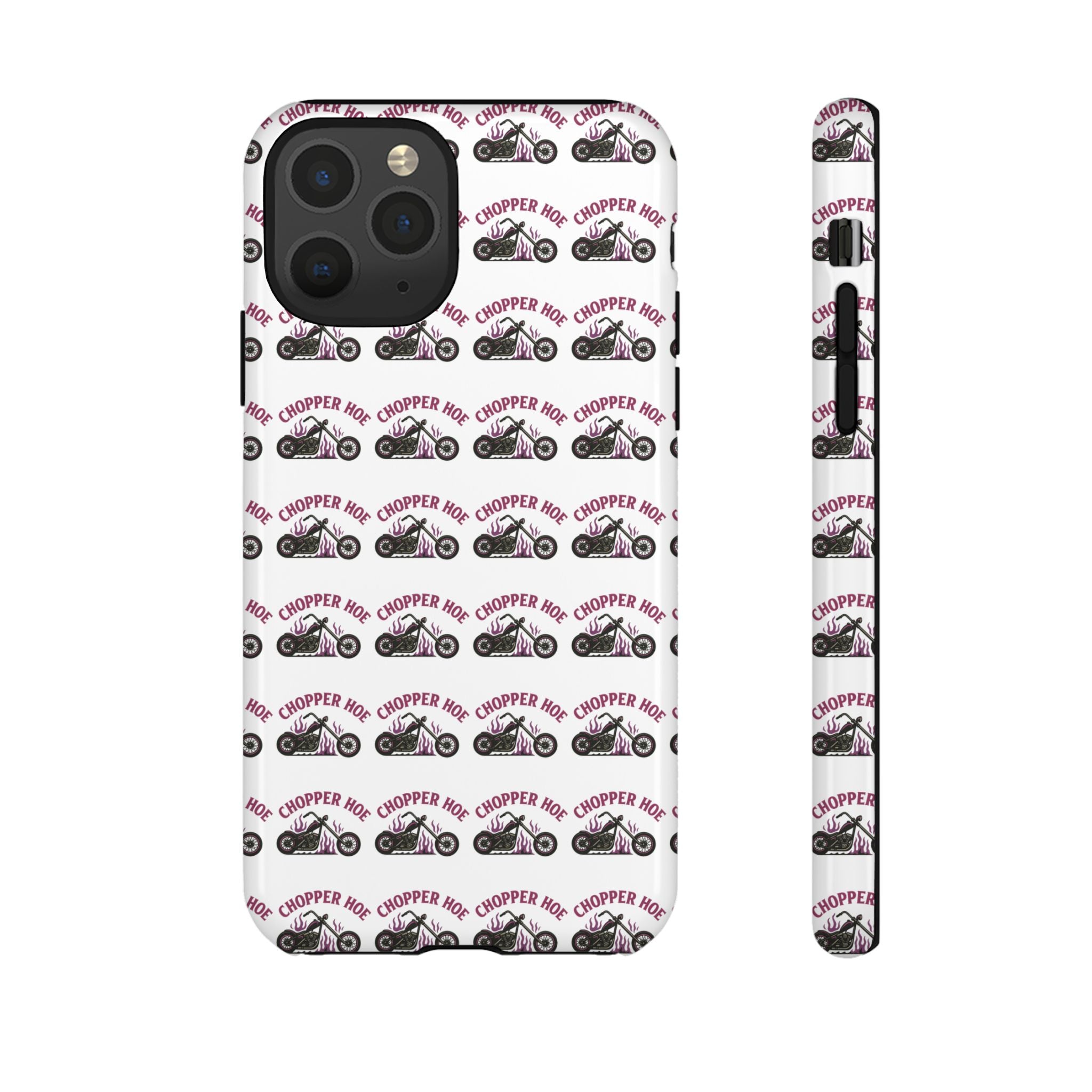 Chopper Hoe Phone Case, Tough Cases for Motorcycle Lovers, Biker Gifts, Custom Phone Cover, Cool Accessory for Him/Her