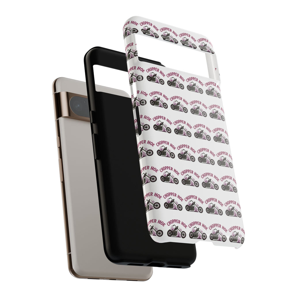 Chopper Hoe Phone Case, Tough Cases for Motorcycle Lovers, Biker Gifts, Custom Phone Cover, Cool Accessory for Him/Her
