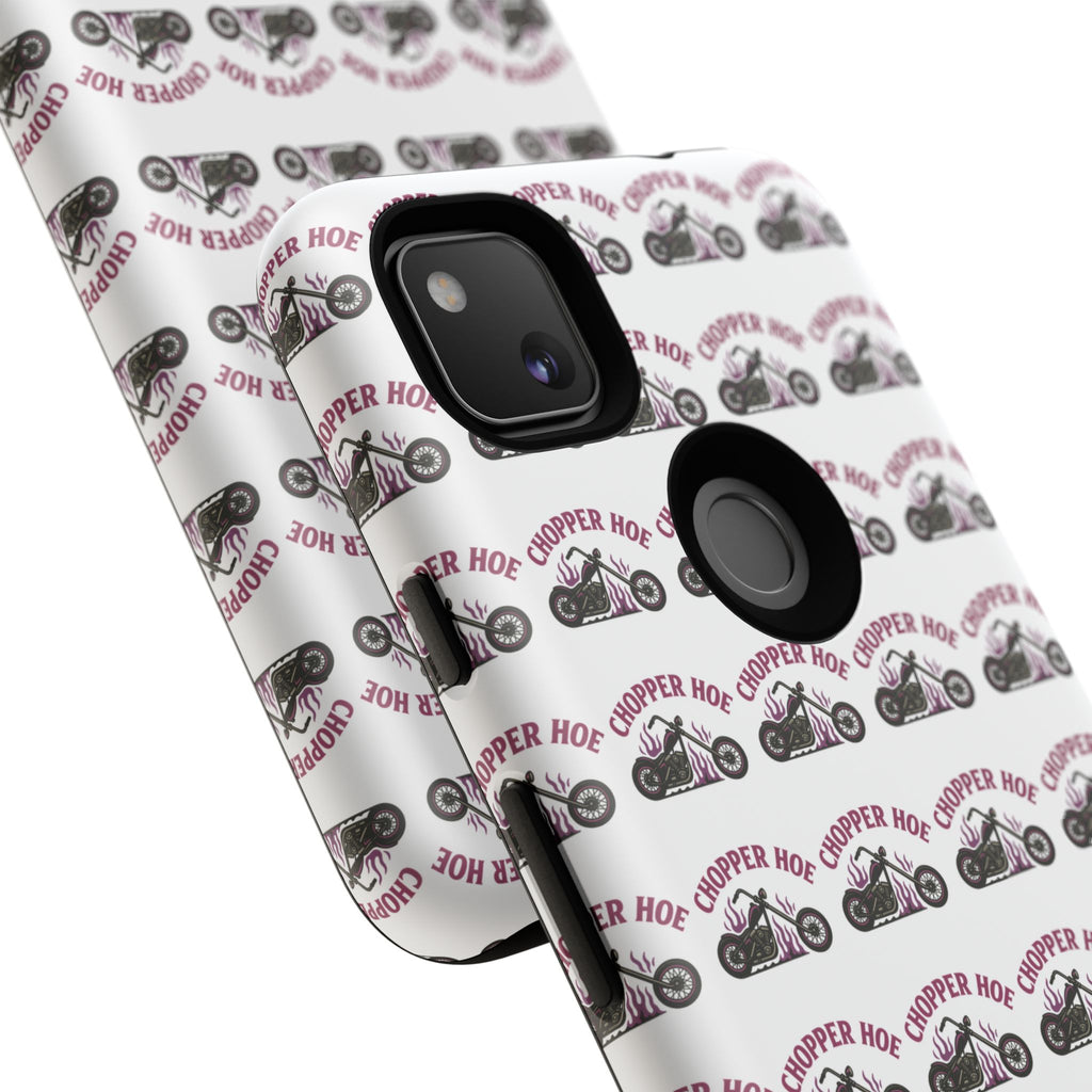 Chopper Hoe Phone Case, Tough Cases for Motorcycle Lovers, Biker Gifts, Custom Phone Cover, Cool Accessory for Him/Her