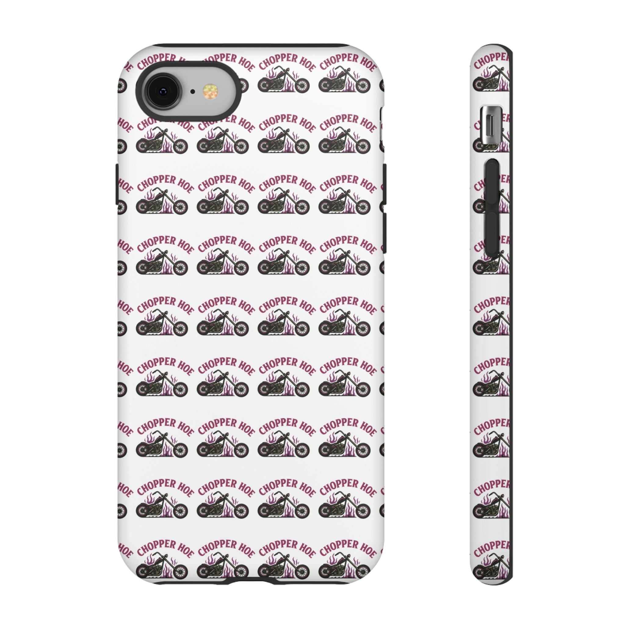 Chopper Hoe Phone Case, Tough Cases for Motorcycle Lovers, Biker Gifts, Custom Phone Cover, Cool Accessory for Him/Her