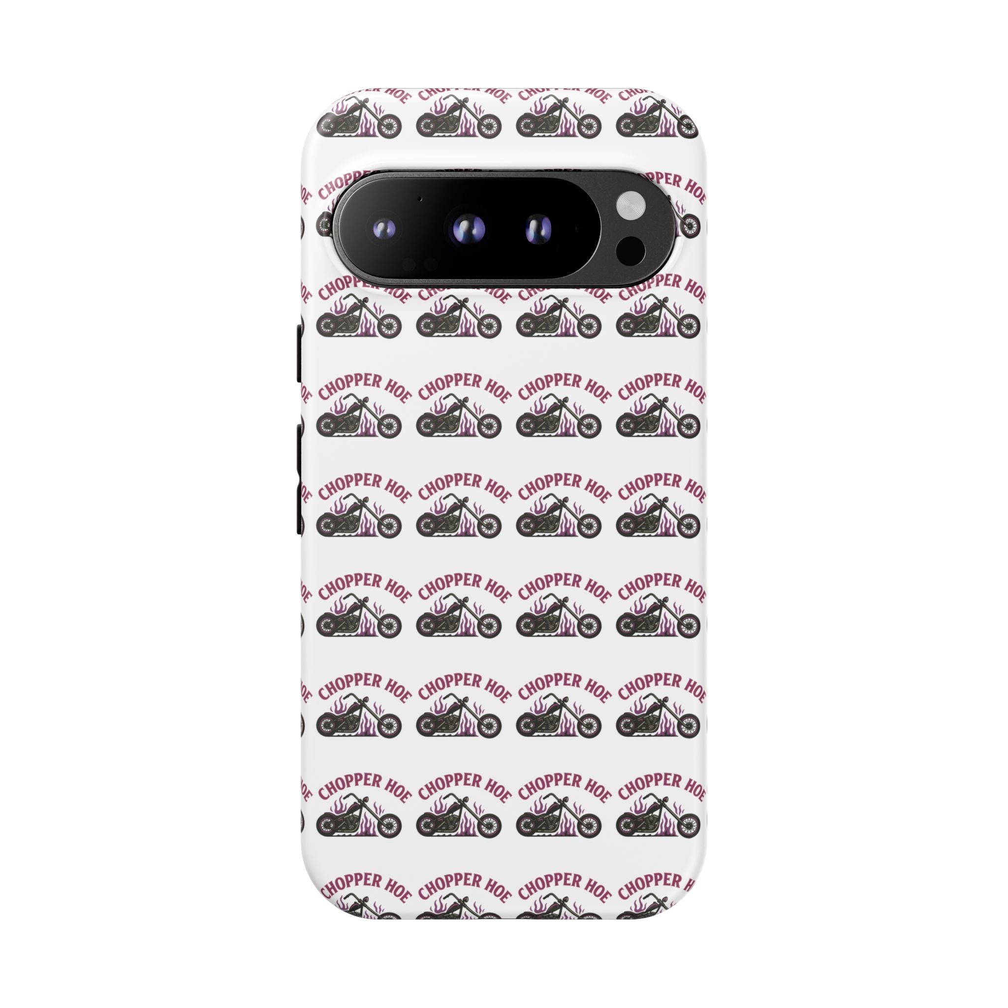 Chopper Hoe Phone Case, Tough Cases for Motorcycle Lovers, Biker Gifts, Custom Phone Cover, Cool Accessory for Him/Her
