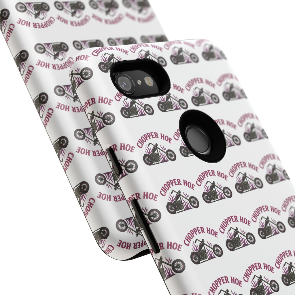 Chopper Hoe Phone Case, Tough Cases for Motorcycle Lovers, Biker Gifts, Custom Phone Cover, Cool Accessory for Him/Her