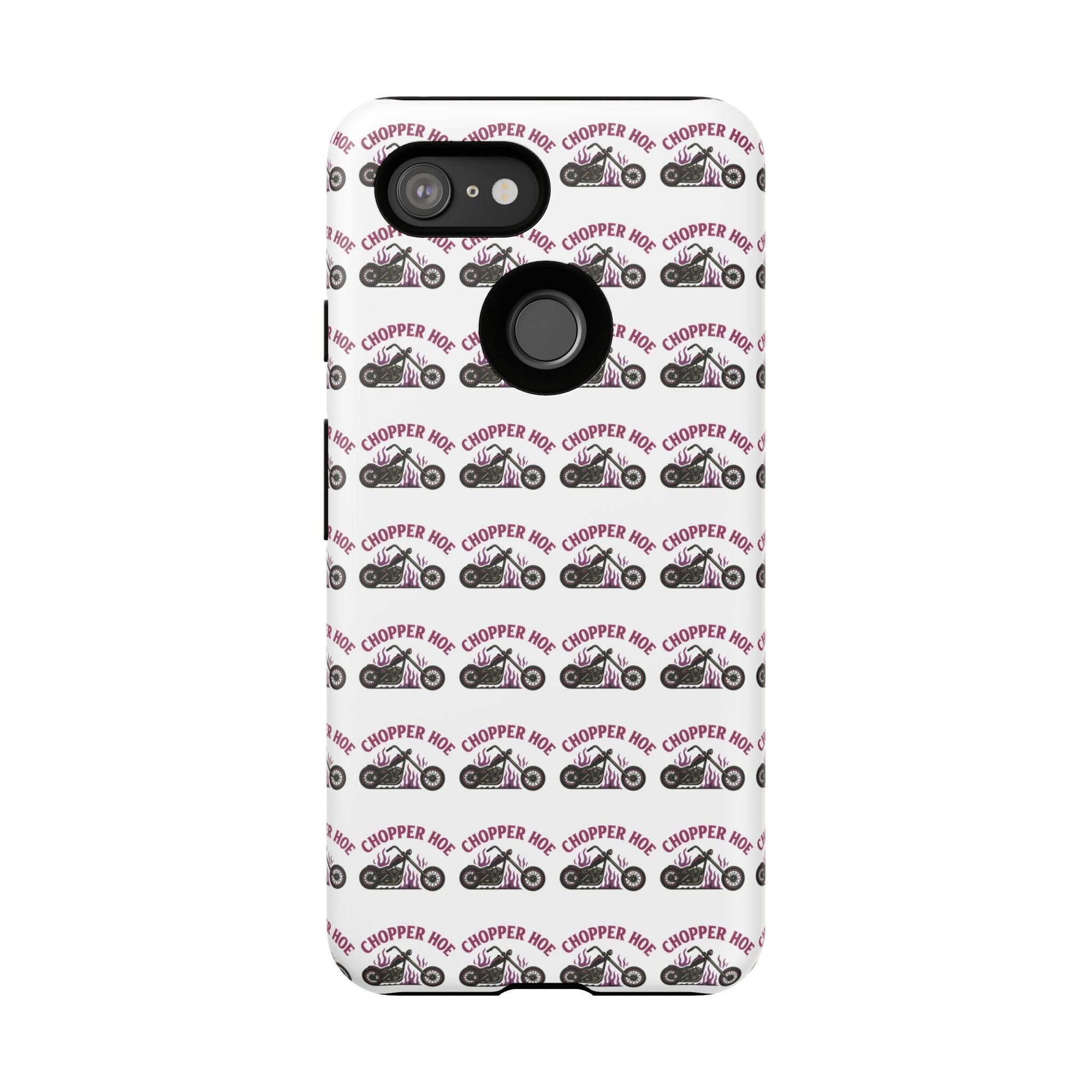 Chopper Hoe Phone Case, Tough Cases for Motorcycle Lovers, Biker Gifts, Custom Phone Cover, Cool Accessory for Him/Her