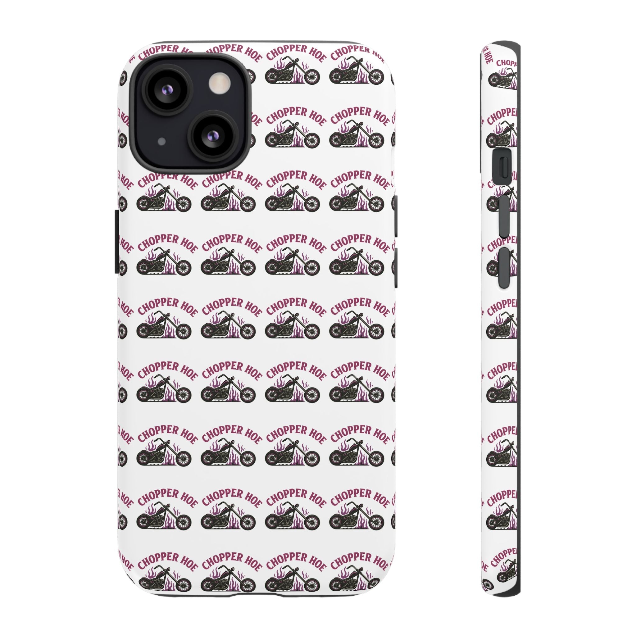 Chopper Hoe Phone Case, Tough Cases for Motorcycle Lovers, Biker Gifts, Custom Phone Cover, Cool Accessory for Him/Her