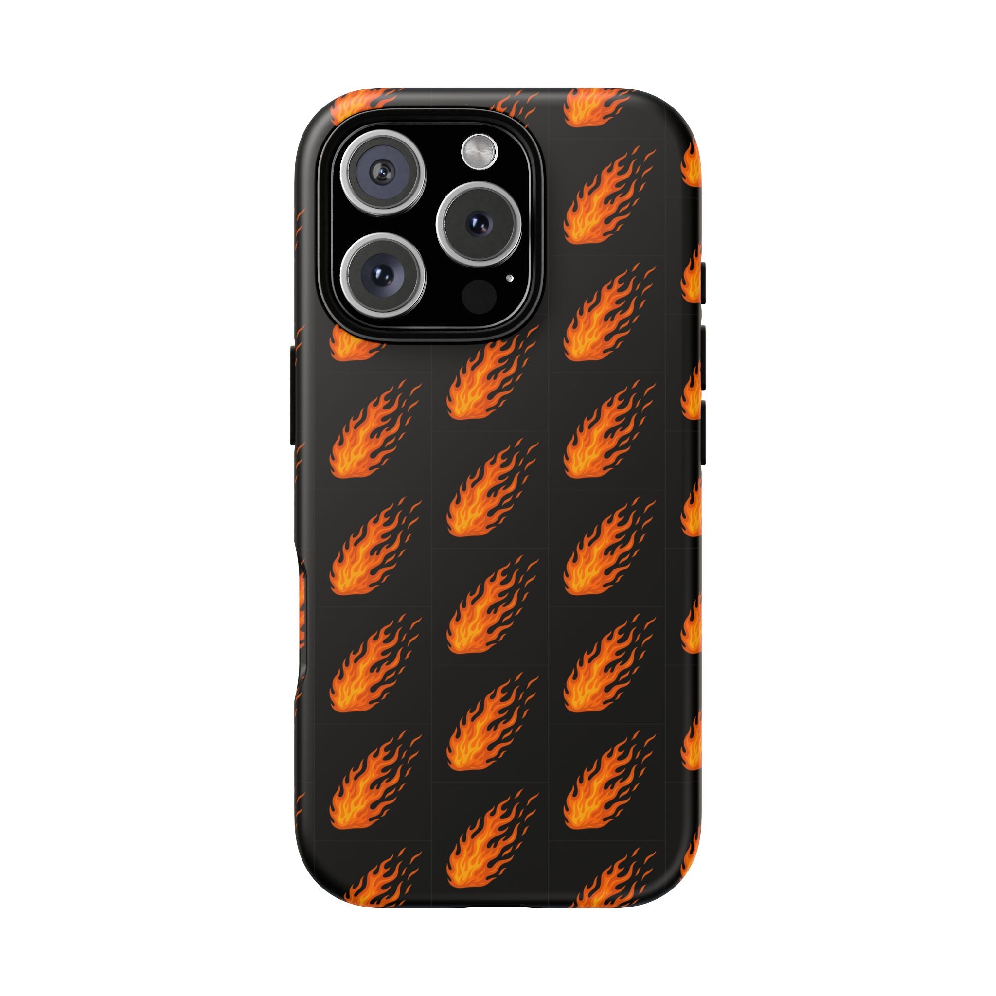 Flame Pattern Phone Case | Tough Cases for Adventurers, Gifts for Fire Lovers, Unique Cellphone Covers, Birthday Accessories, Cool [...]