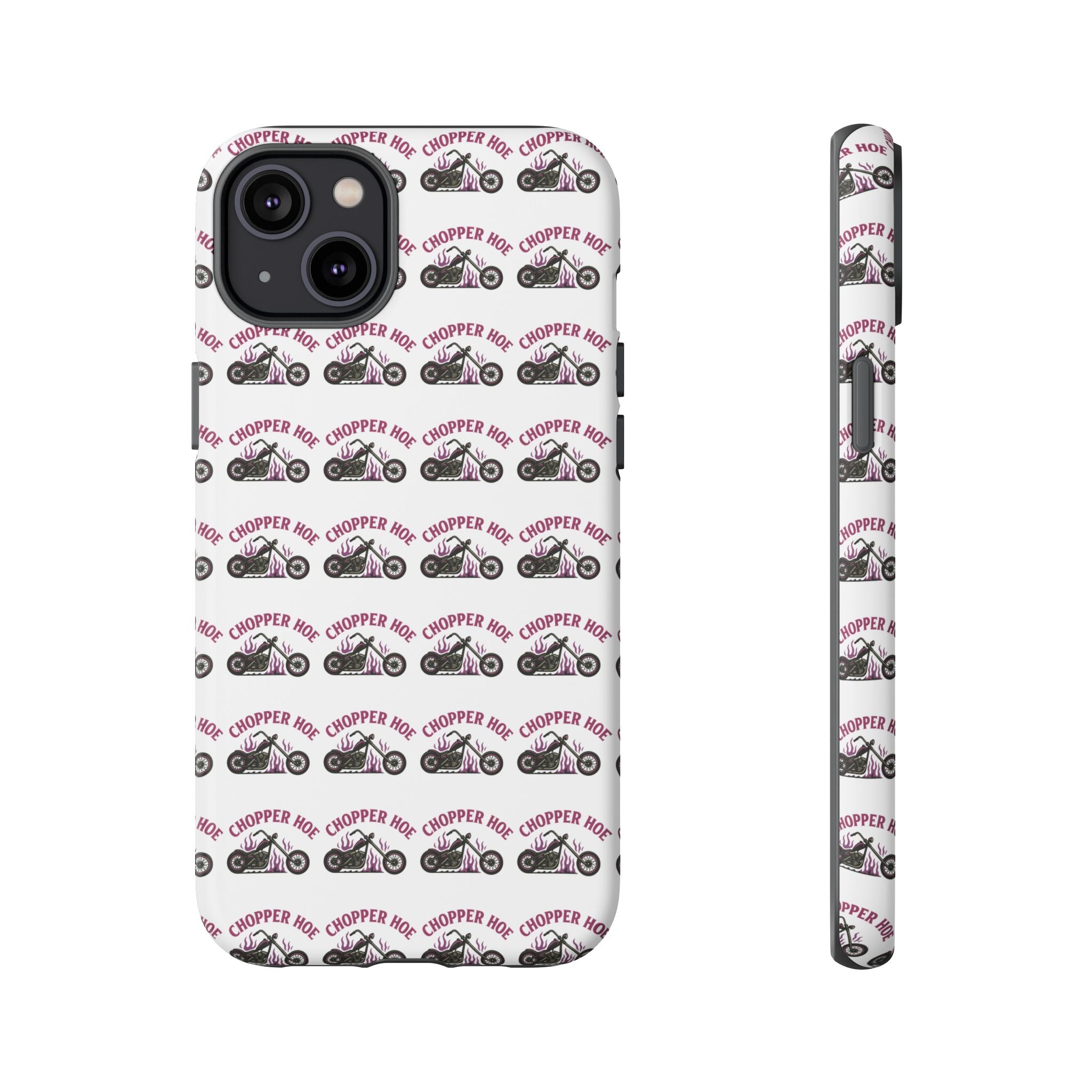 Chopper Hoe Phone Case, Tough Cases for Motorcycle Lovers, Biker Gifts, Custom Phone Cover, Cool Accessory for Him/Her