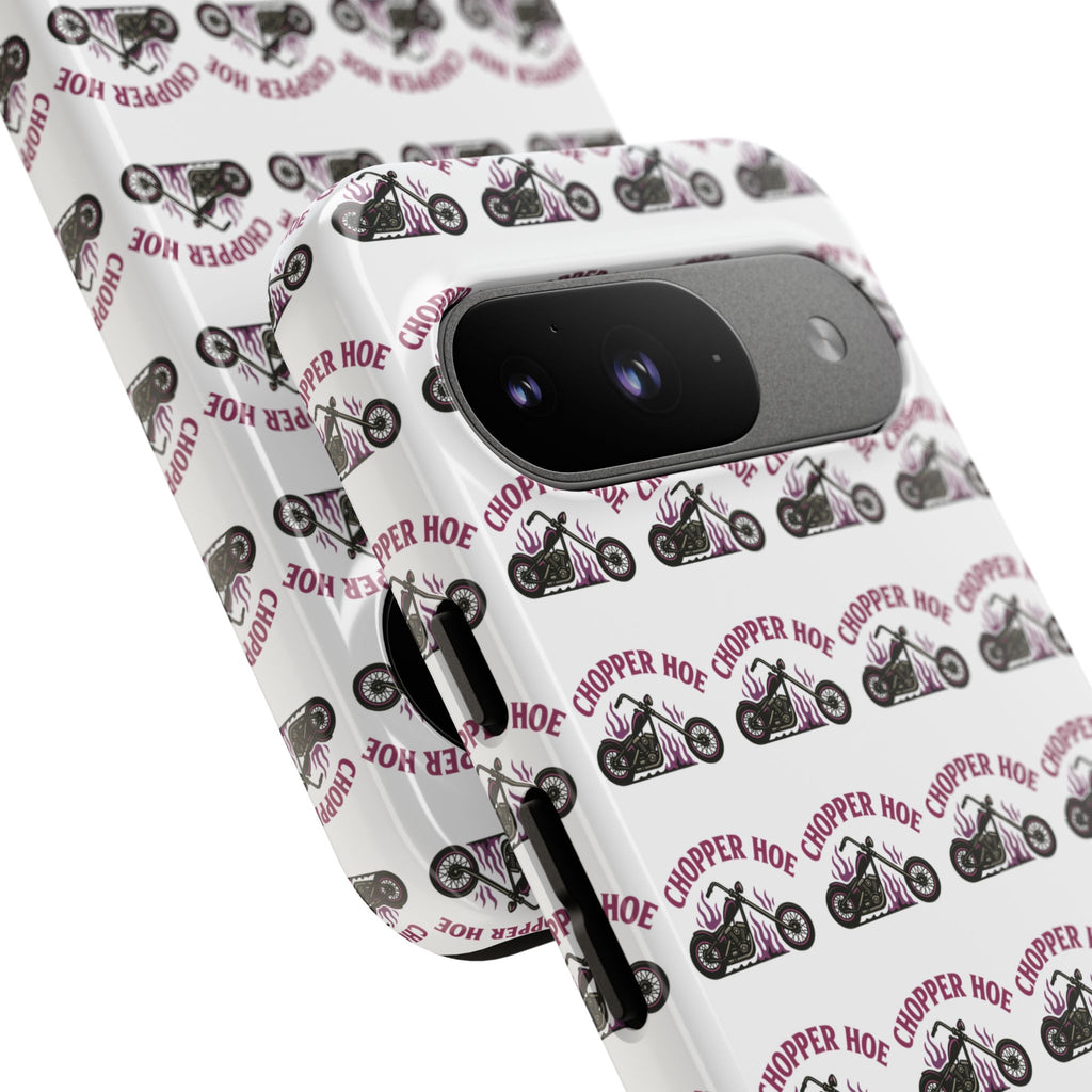 Chopper Hoe Phone Case, Tough Cases for Motorcycle Lovers, Biker Gifts, Custom Phone Cover, Cool Accessory for Him/Her
