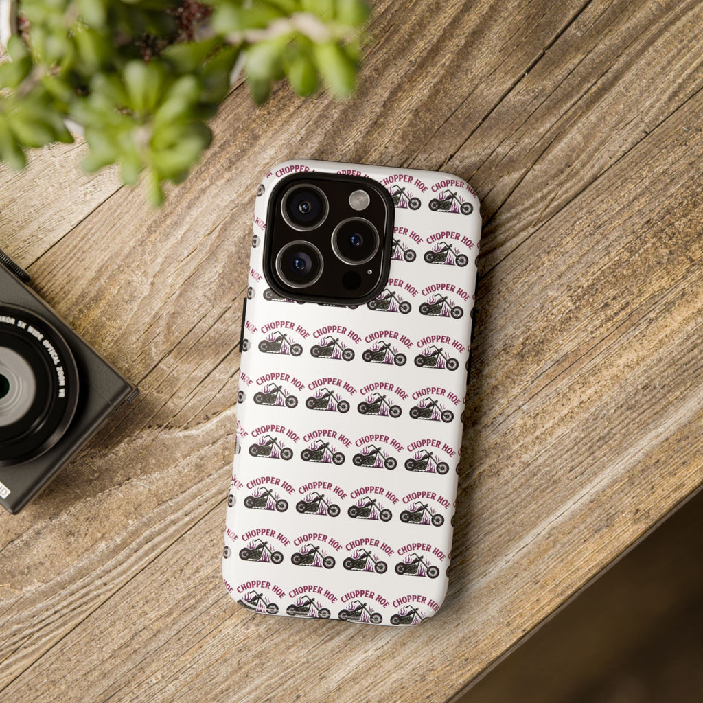 Chopper Hoe Phone Case, Tough Cases for Motorcycle Lovers, Biker Gifts, Custom Phone Cover, Cool Accessory for Him/Her