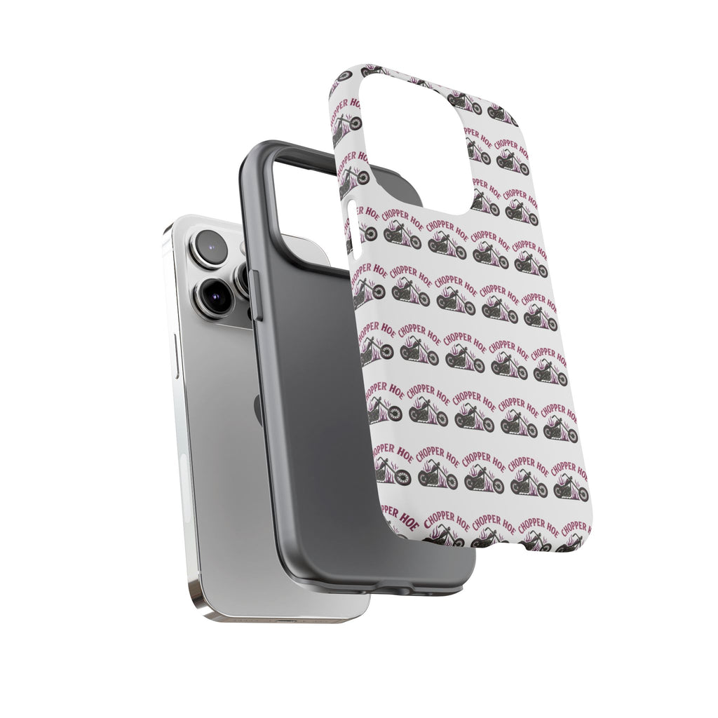 Chopper Hoe Phone Case, Tough Cases for Motorcycle Lovers, Biker Gifts, Custom Phone Cover, Cool Accessory for Him/Her