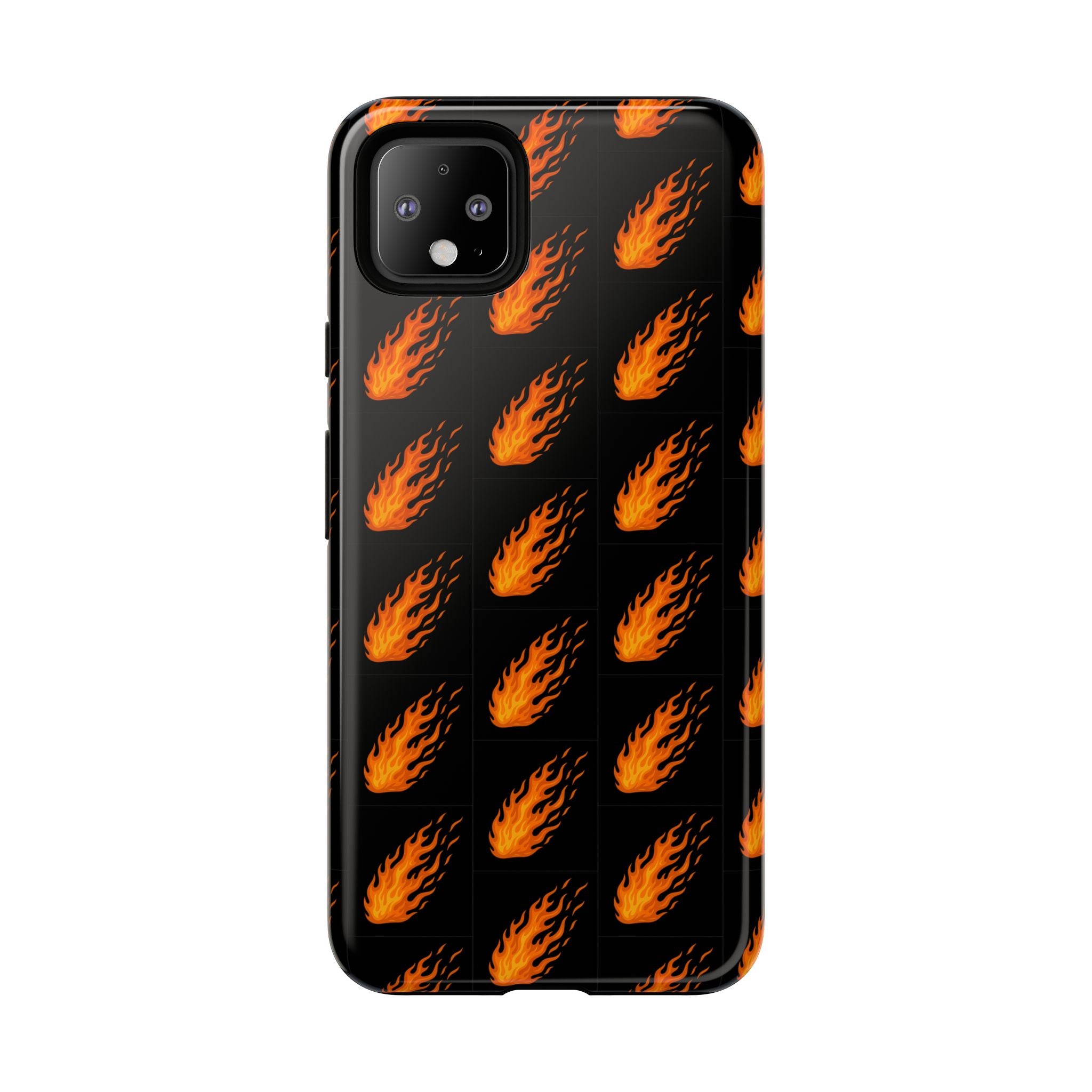 Flame Pattern Phone Case | Tough Cases for Adventurers, Gifts for Fire Lovers, Unique Cellphone Covers, Birthday Accessories, Cool [...]
