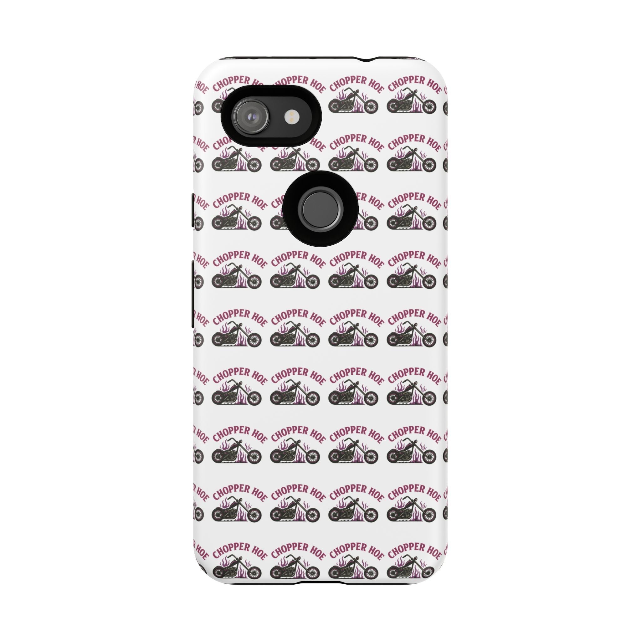 Chopper Hoe Phone Case, Tough Cases for Motorcycle Lovers, Biker Gifts, Custom Phone Cover, Cool Accessory for Him/Her