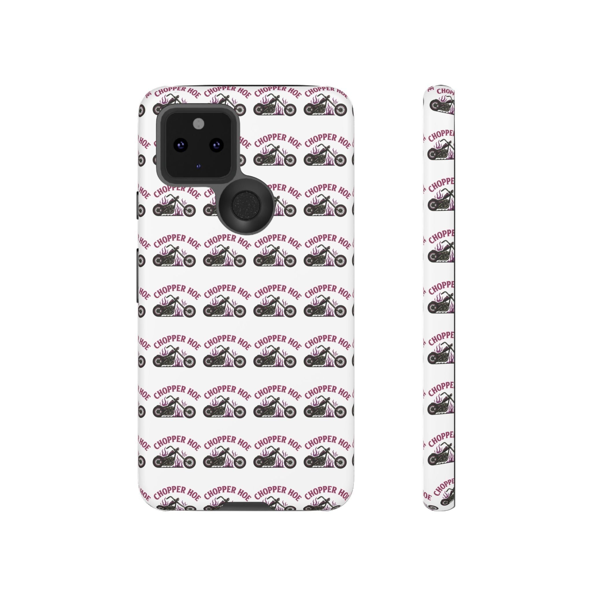 Chopper Hoe Phone Case, Tough Cases for Motorcycle Lovers, Biker Gifts, Custom Phone Cover, Cool Accessory for Him/Her