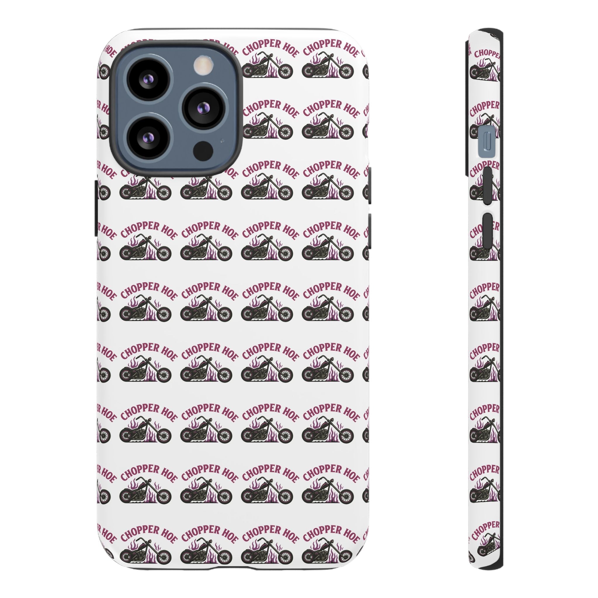 Chopper Hoe Phone Case, Tough Cases for Motorcycle Lovers, Biker Gifts, Custom Phone Cover, Cool Accessory for Him/Her