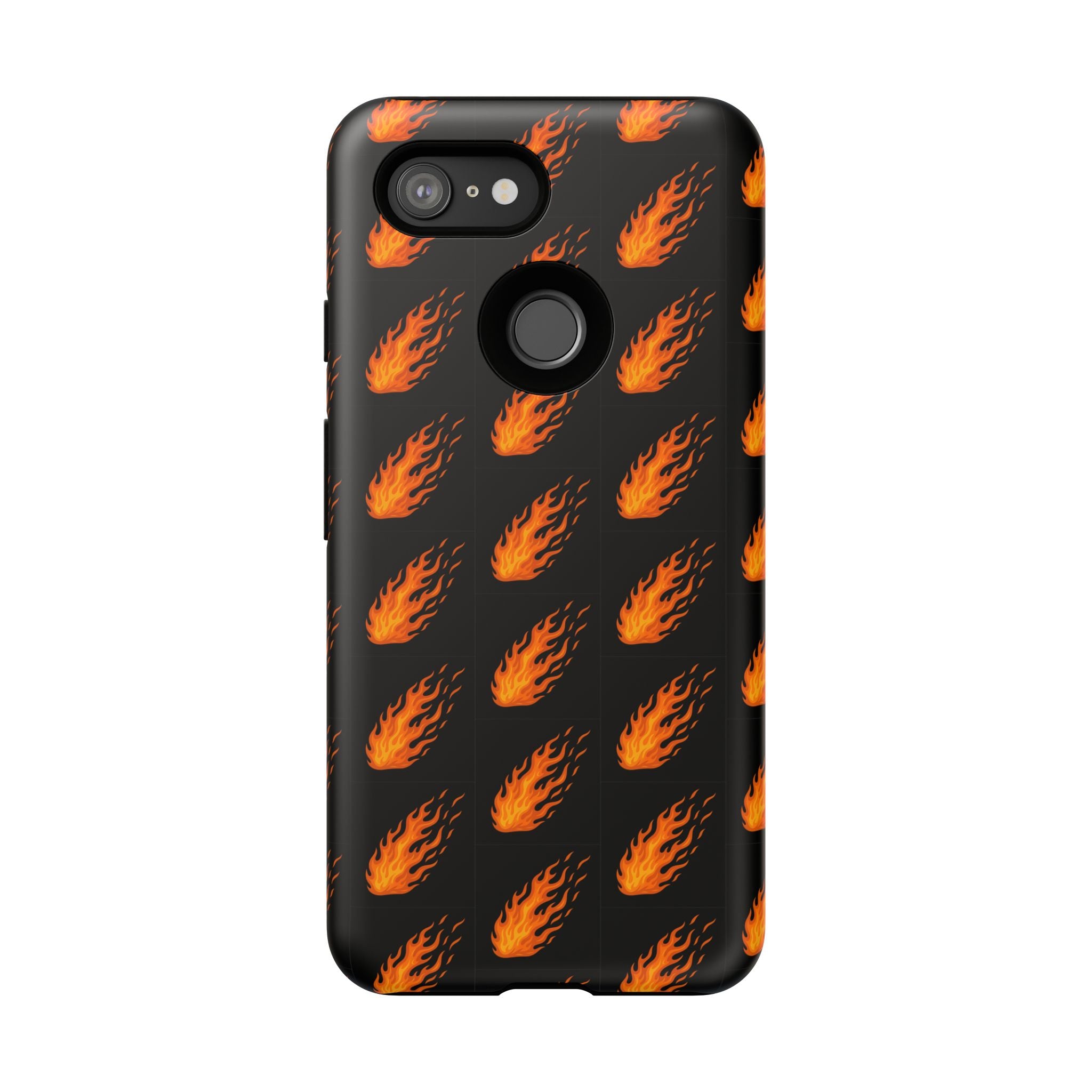 Flame Pattern Phone Case | Tough Cases for Adventurers, Gifts for Fire Lovers, Unique Cellphone Covers, Birthday Accessories, Cool [...]