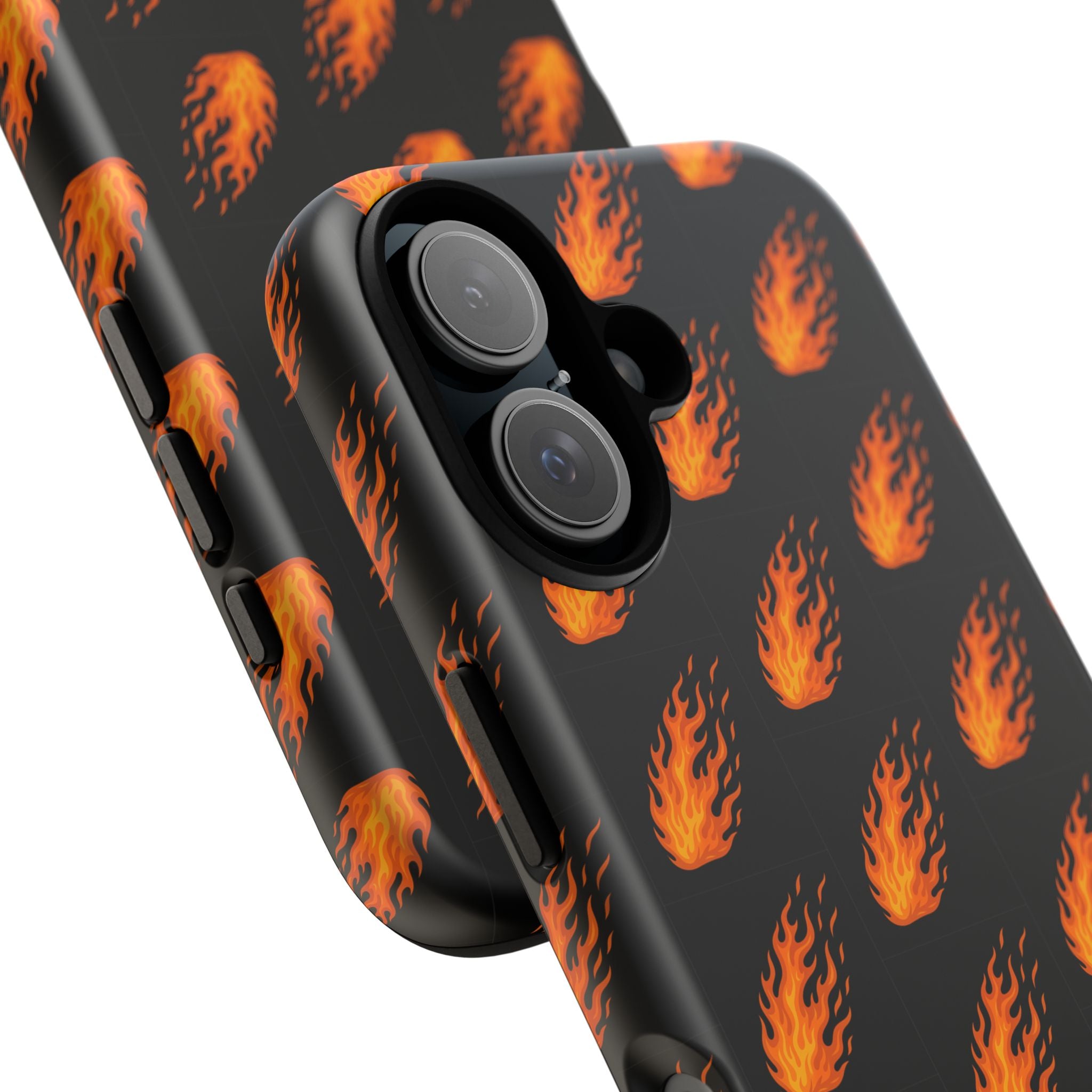 Flame Pattern Phone Case | Tough Cases for Adventurers, Gifts for Fire Lovers, Unique Cellphone Covers, Birthday Accessories, Cool [...]