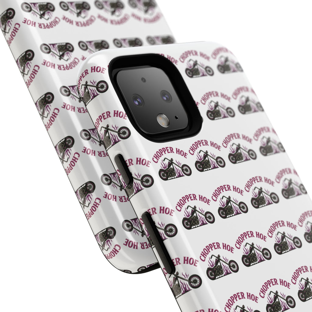 Chopper Hoe Phone Case, Tough Cases for Motorcycle Lovers, Biker Gifts, Custom Phone Cover, Cool Accessory for Him/Her