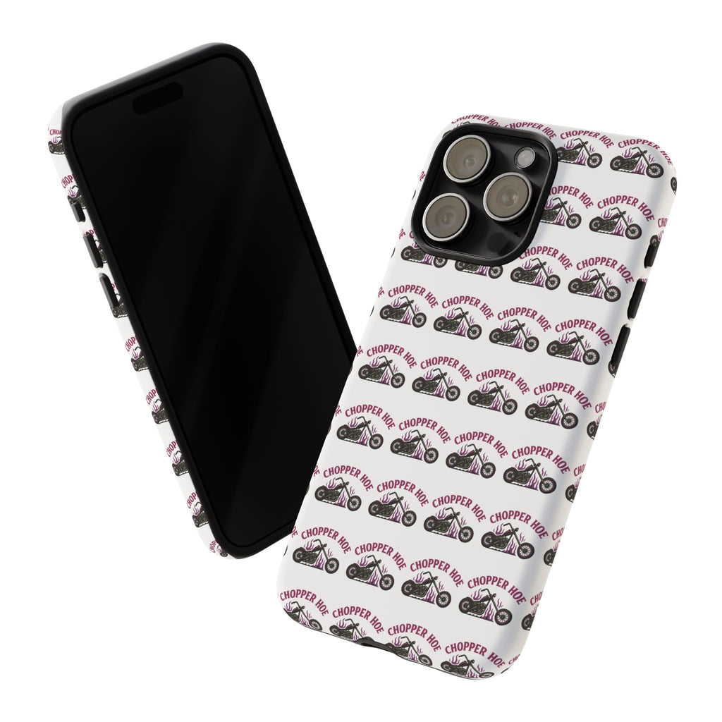 Chopper Hoe Phone Case, Tough Cases for Motorcycle Lovers, Biker Gifts, Custom Phone Cover, Cool Accessory for Him/Her