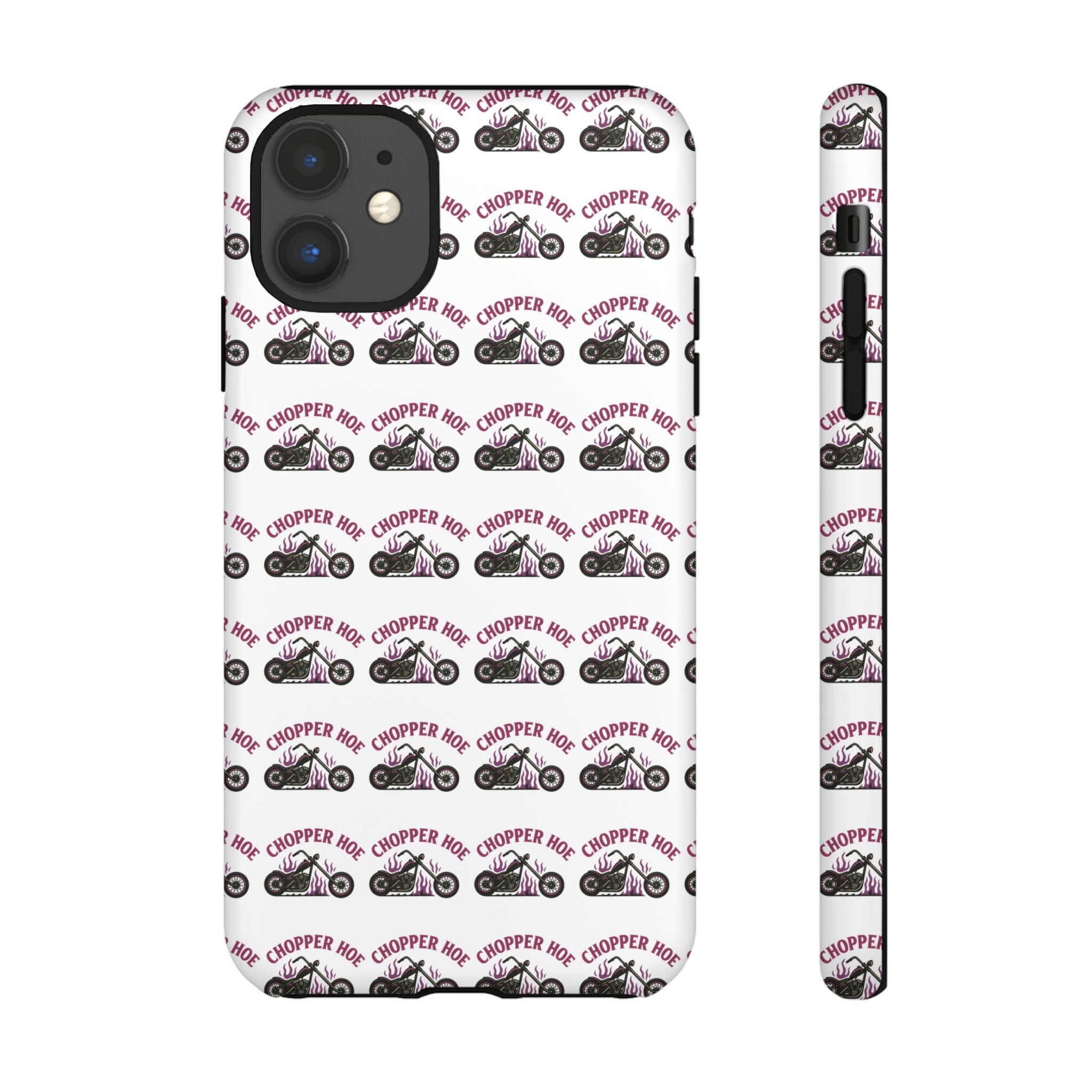 Chopper Hoe Phone Case, Tough Cases for Motorcycle Lovers, Biker Gifts, Custom Phone Cover, Cool Accessory for Him/Her