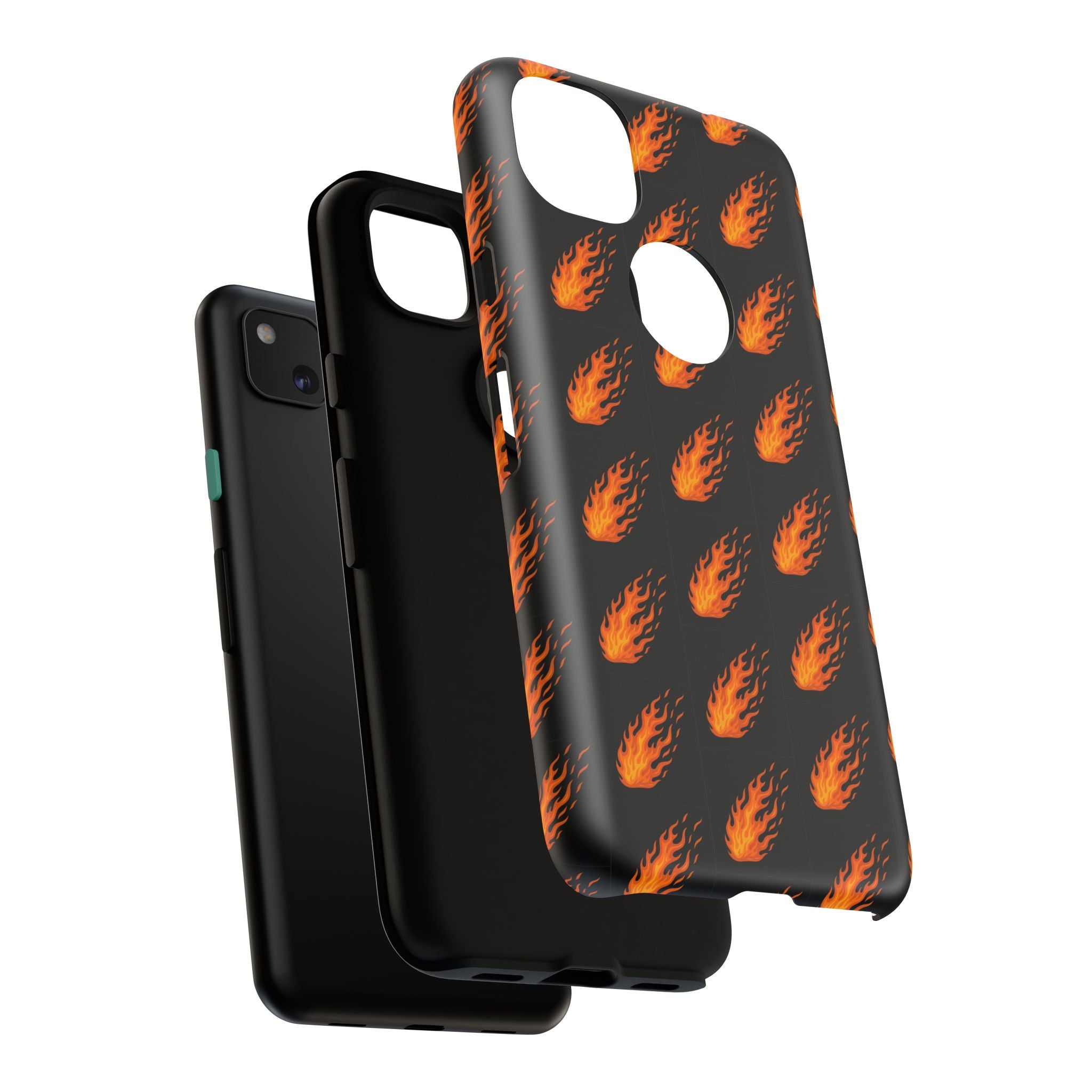 Flame Pattern Phone Case | Tough Cases for Adventurers, Gifts for Fire Lovers, Unique Cellphone Covers, Birthday Accessories, Cool [...]