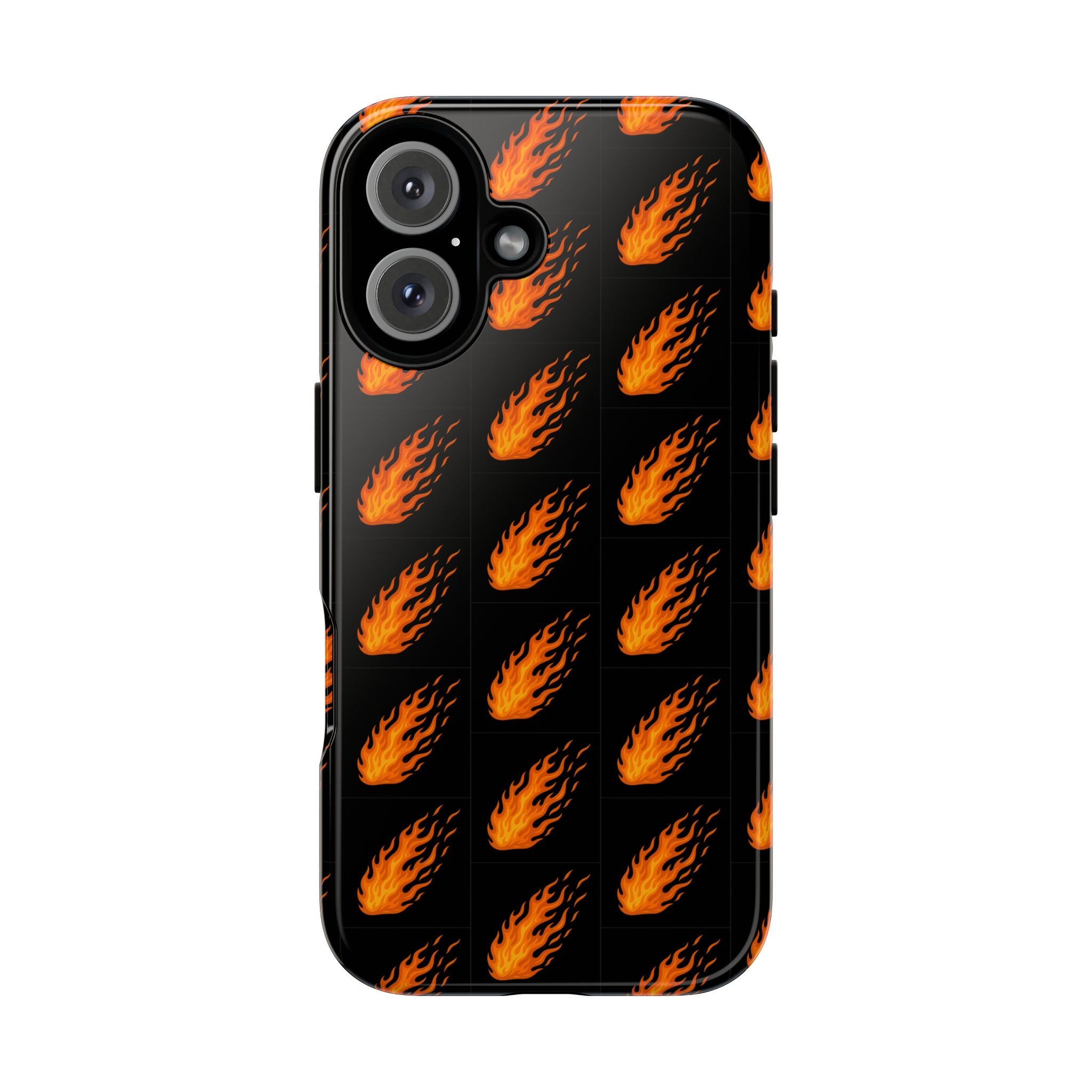 Flame Pattern Phone Case | Tough Cases for Adventurers, Gifts for Fire Lovers, Unique Cellphone Covers, Birthday Accessories, Cool [...]