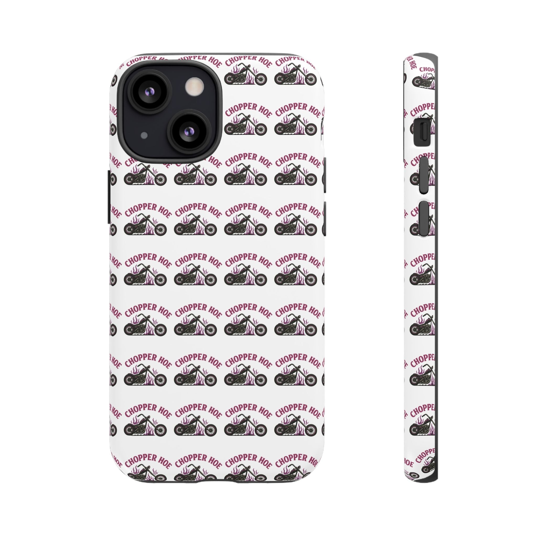 Chopper Hoe Phone Case, Tough Cases for Motorcycle Lovers, Biker Gifts, Custom Phone Cover, Cool Accessory for Him/Her