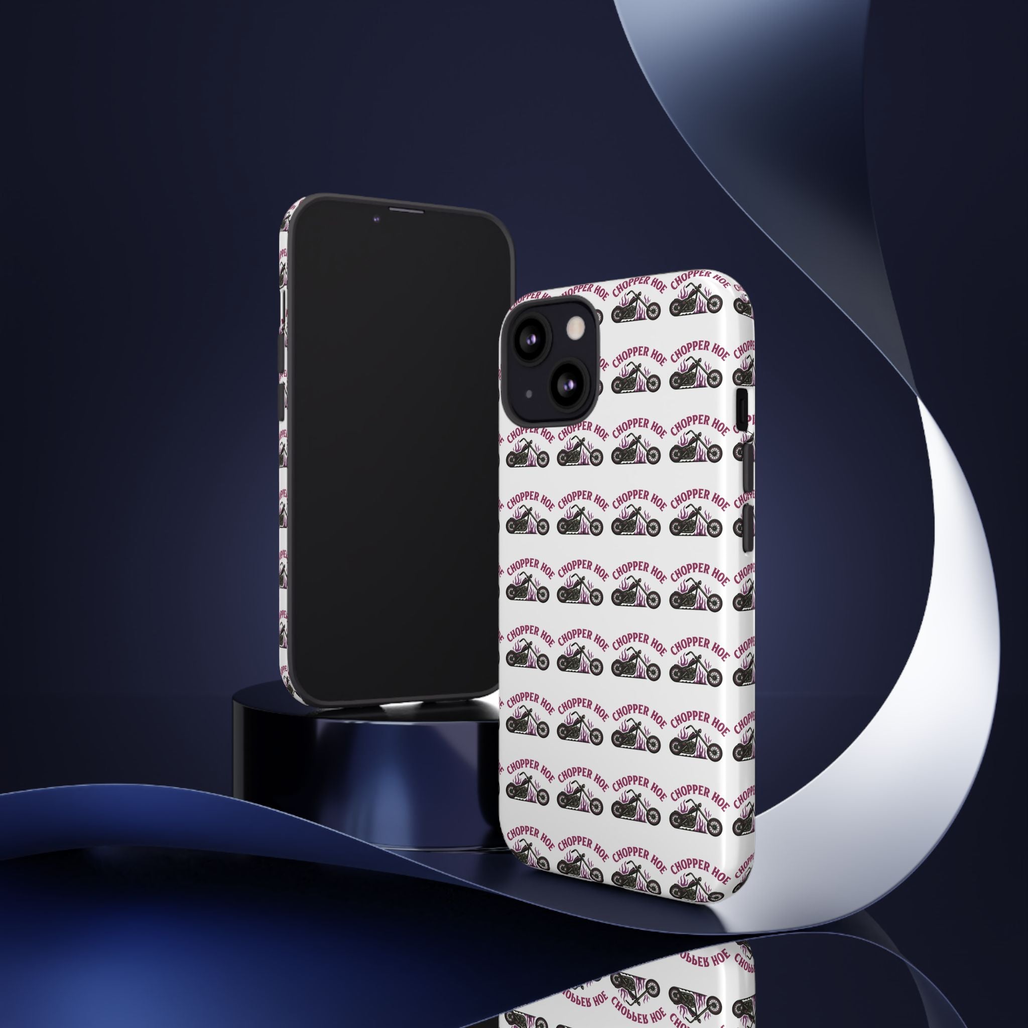 Chopper Hoe Phone Case, Tough Cases for Motorcycle Lovers, Biker Gifts, Custom Phone Cover, Cool Accessory for Him/Her