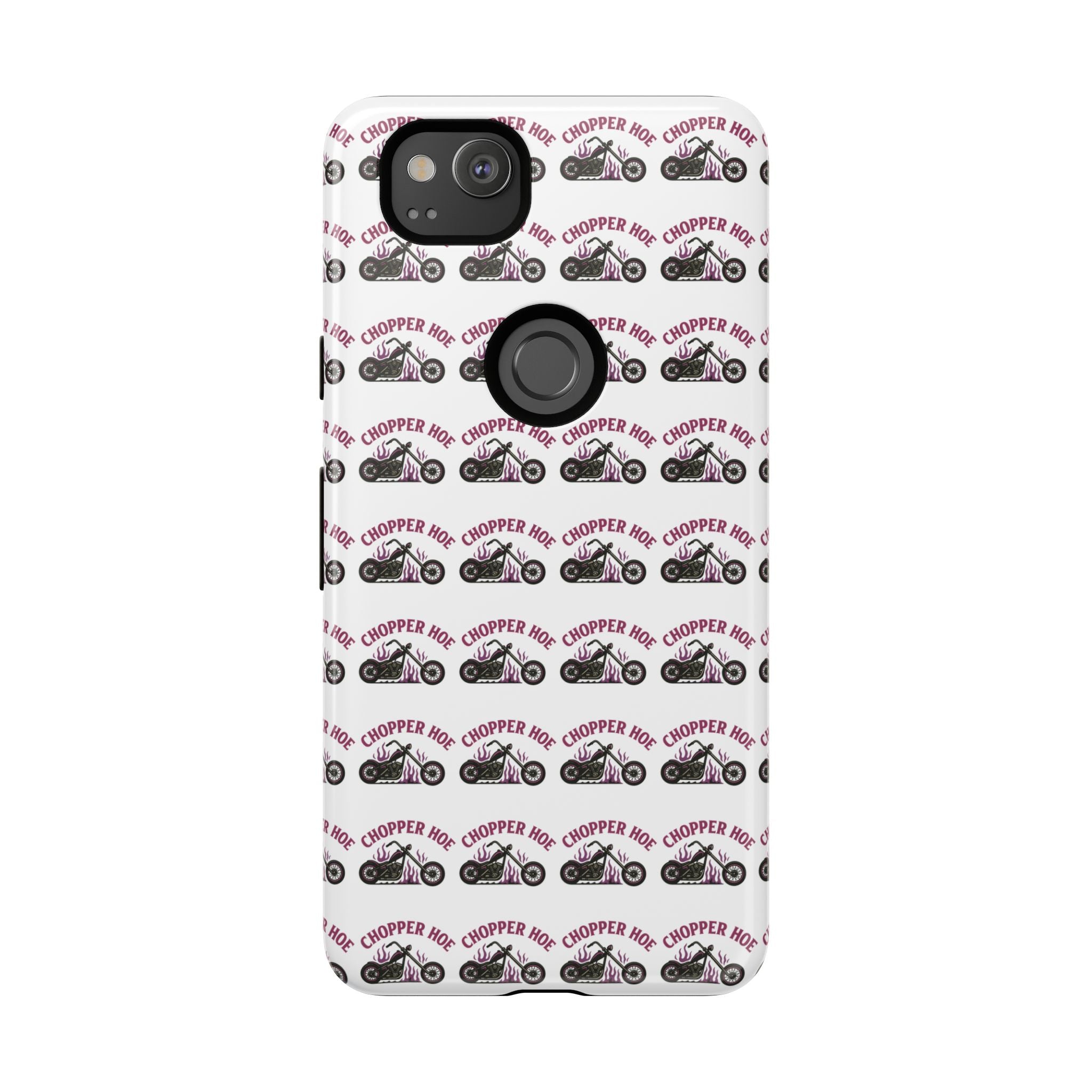 Chopper Hoe Phone Case, Tough Cases for Motorcycle Lovers, Biker Gifts, Custom Phone Cover, Cool Accessory for Him/Her