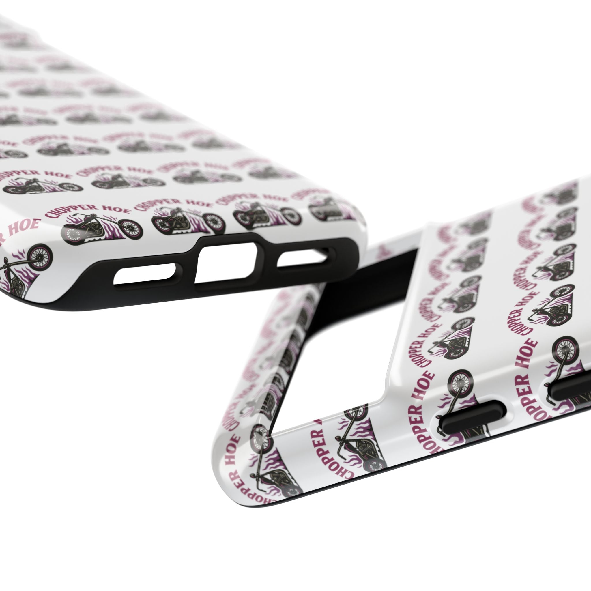 Chopper Hoe Phone Case, Tough Cases for Motorcycle Lovers, Biker Gifts, Custom Phone Cover, Cool Accessory for Him/Her