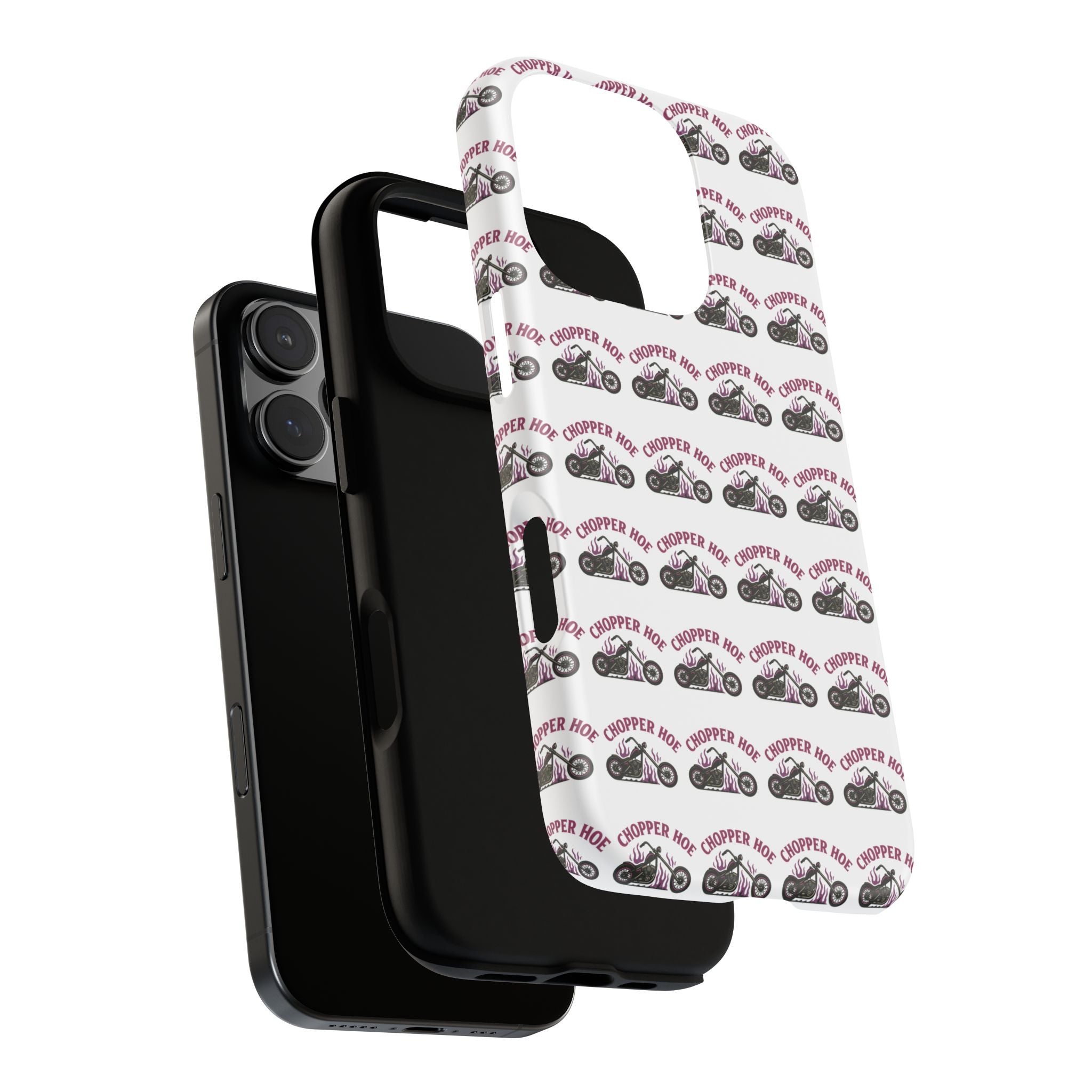 Chopper Hoe Phone Case, Tough Cases for Motorcycle Lovers, Biker Gifts, Custom Phone Cover, Cool Accessory for Him/Her