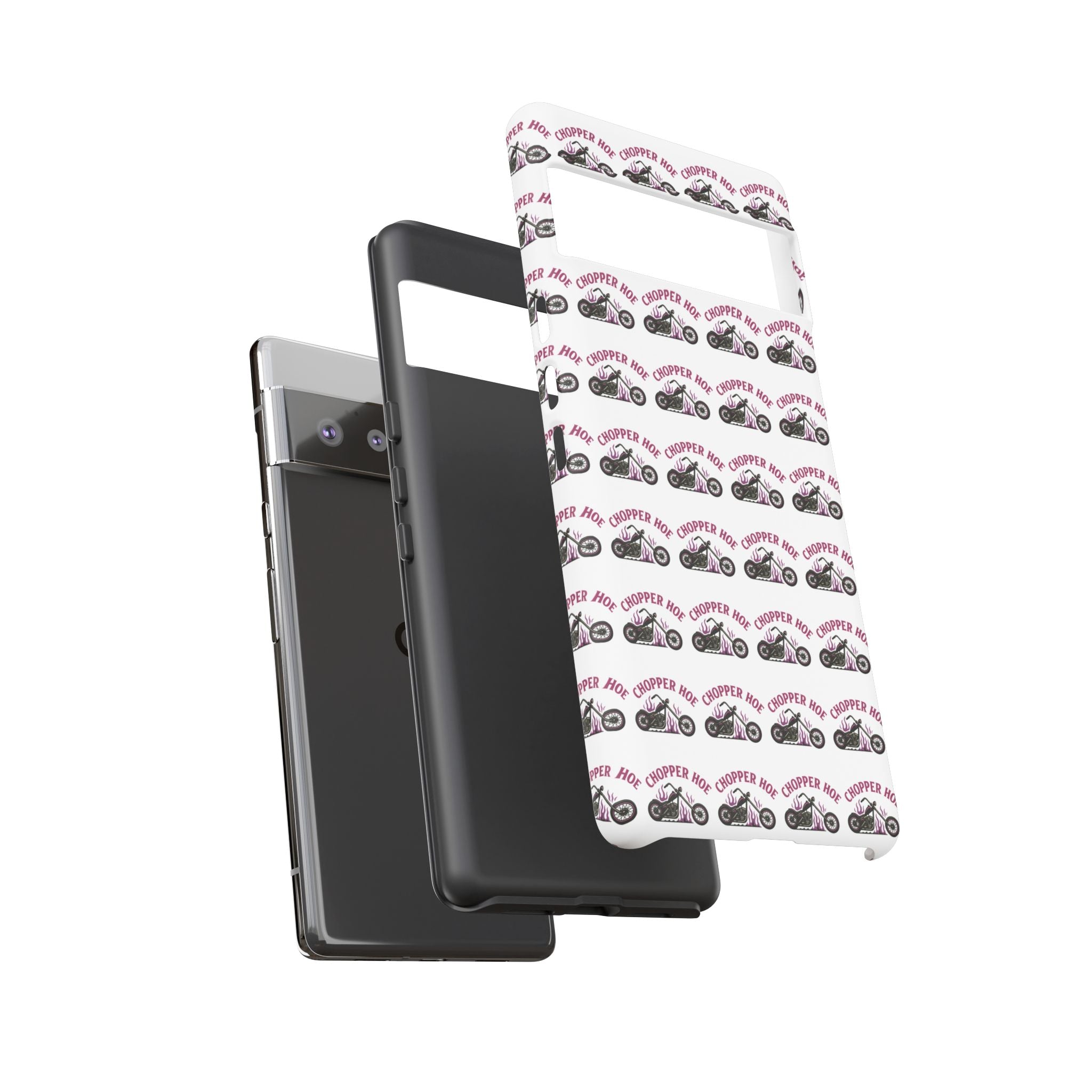 Chopper Hoe Phone Case, Tough Cases for Motorcycle Lovers, Biker Gifts, Custom Phone Cover, Cool Accessory for Him/Her
