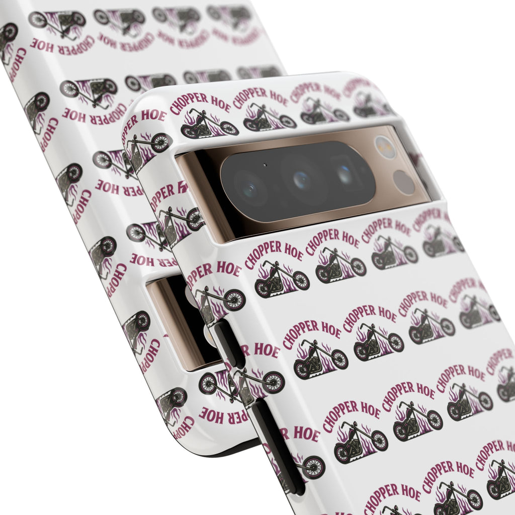 Chopper Hoe Phone Case, Tough Cases for Motorcycle Lovers, Biker Gifts, Custom Phone Cover, Cool Accessory for Him/Her
